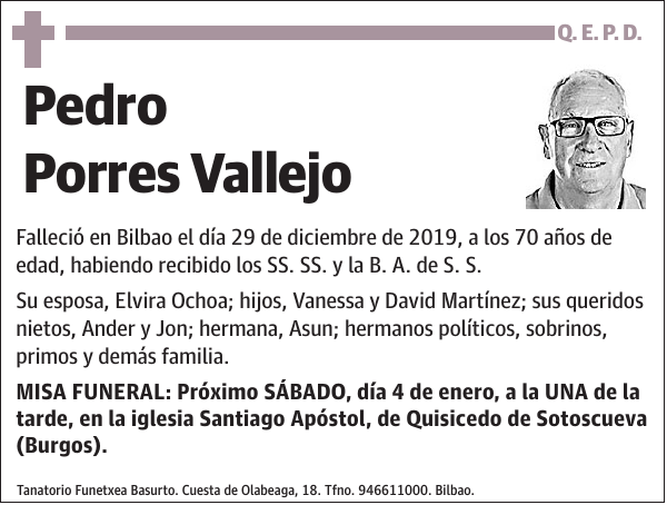 Pedro Porres Vallejo