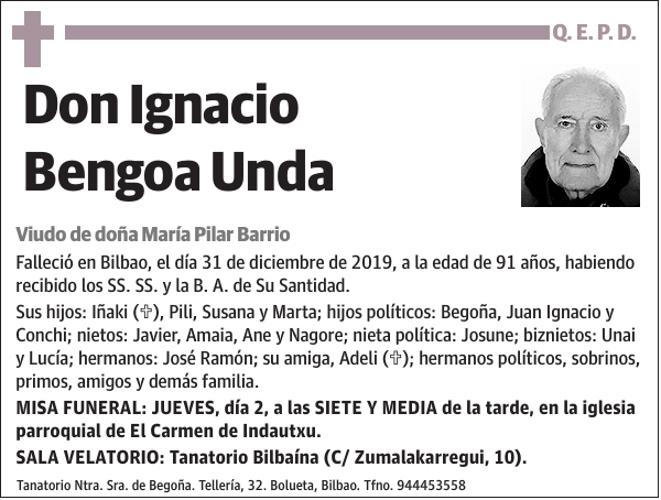 Ignacio Bengoa Unda