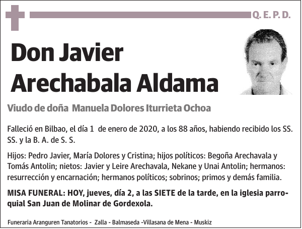 Javier Arechabala Aldama