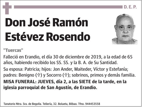 José Ramón Estévez Rosendo 'Tuercas'