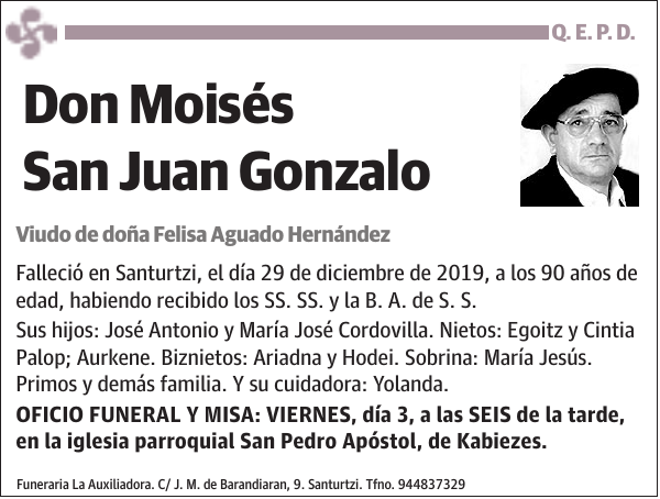 Moisés San Juan Gonzalo