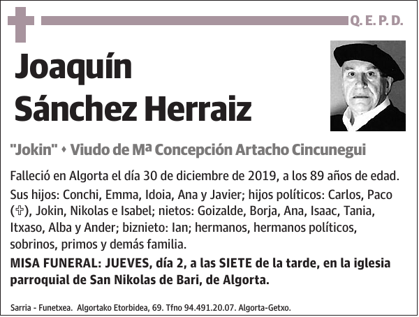 Joaquín Sánchez Herraiz