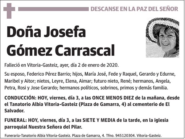 Josefa Gómez Carrascal