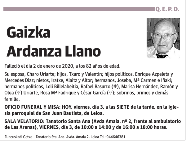 Gaizka Ardanza Llano