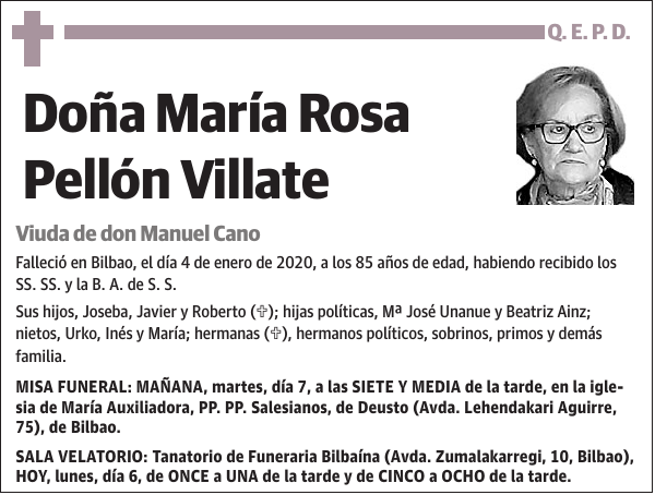 María Rosa Pellón Villate