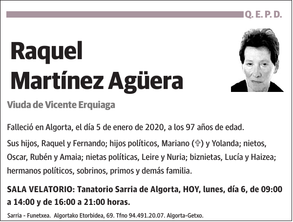 Raquel Martínez Agüera