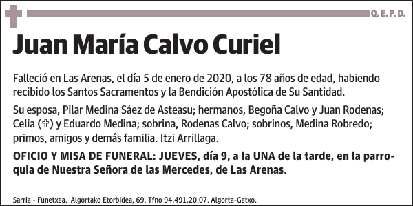 Juan María Calvo Curiel