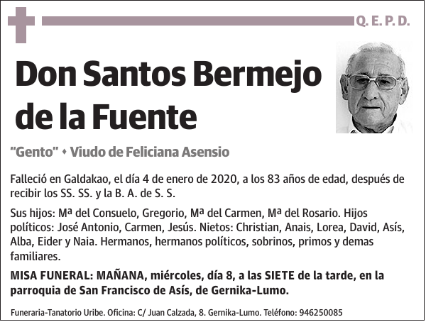 Santos Bermejo de la Fuente