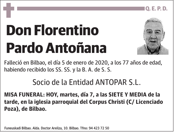 Florentino Pardo Antoñana