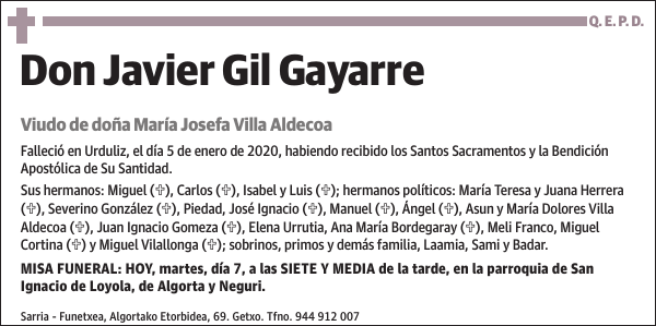 Javier Gil Gayarre