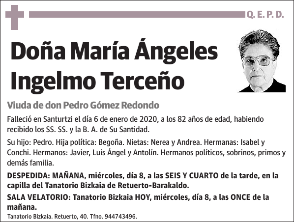 María Ángeles Ingelmo Terceño