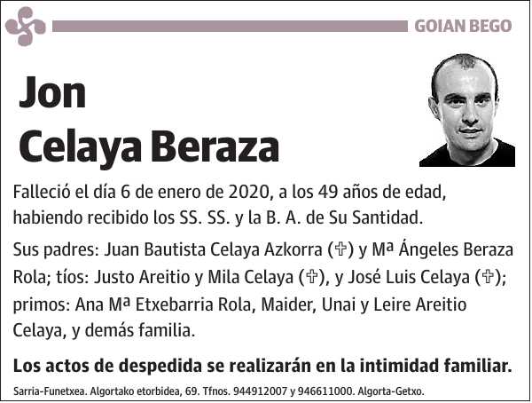 Jon Celaya Beraza