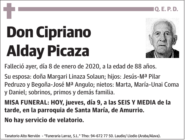 Cipriano Alday Picaza