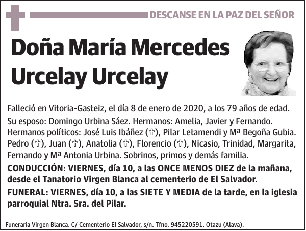 María Mercedes Urcelay Urcelay