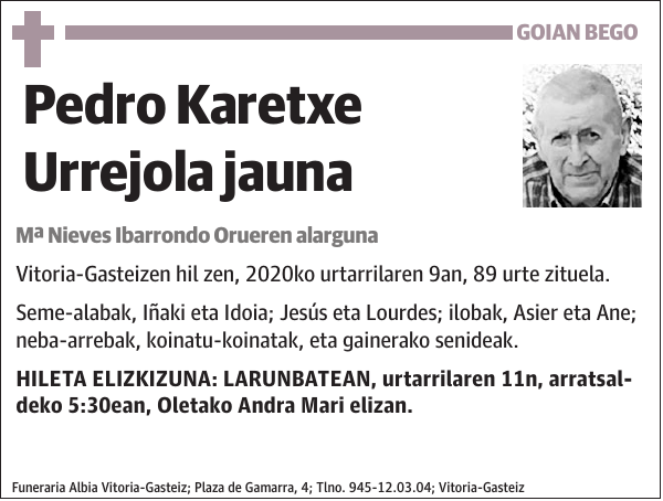 Pedro Karetxe Urrejola