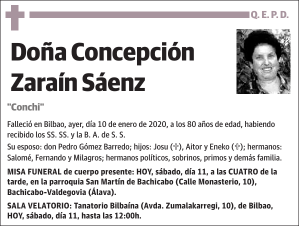 Concepción Zaraín Sáenz