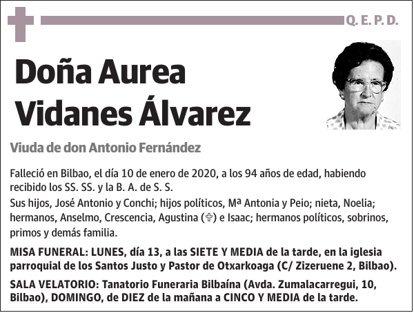 Aurea Vidanes Álvarez