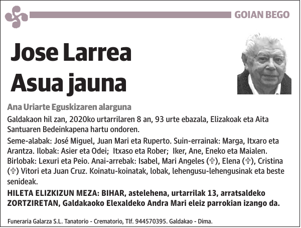 Jose Larrea Asua