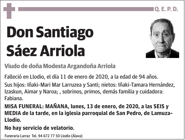 Santiago Sáez Arriola