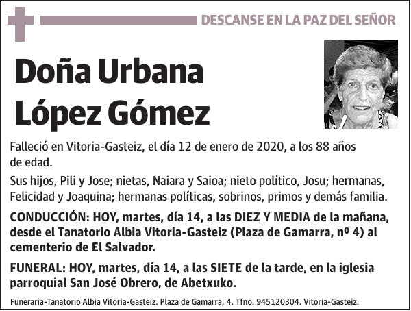 Urbana López Gómez