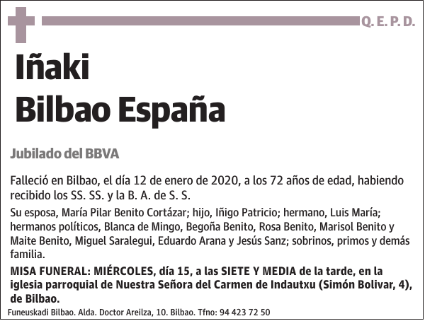 Iñaki Bilbao España