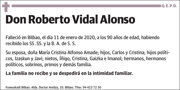 Roberto Vidal Alonso