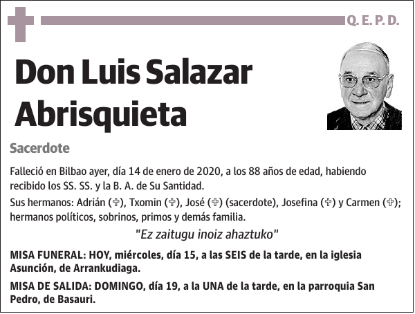 Luis Salazar Abrisquieta