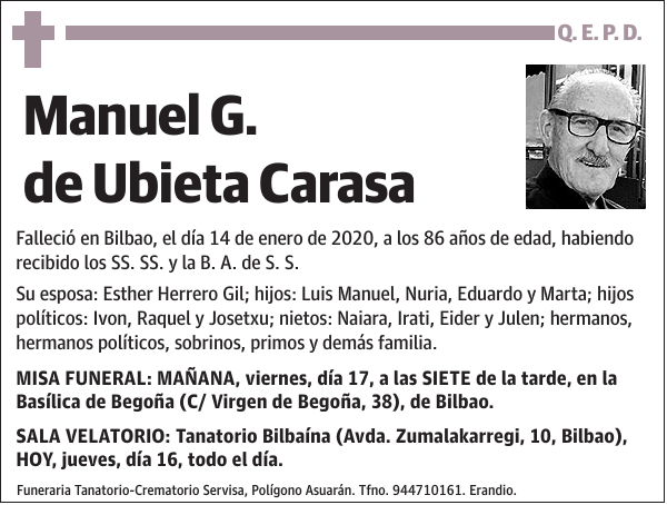 Manuel G. de Ubieta Carasa