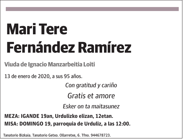 Mari Tere Fernández Ramírez