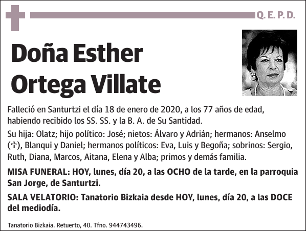 Esther Ortega Villate