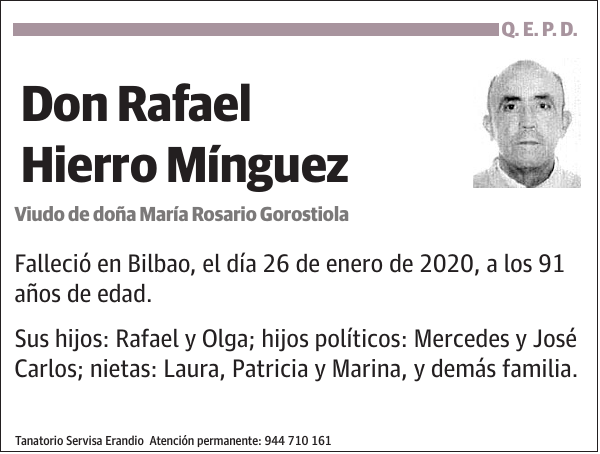 Rafael Hierro Mínguez