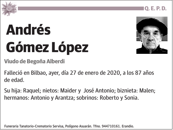 Andrés Gómez López