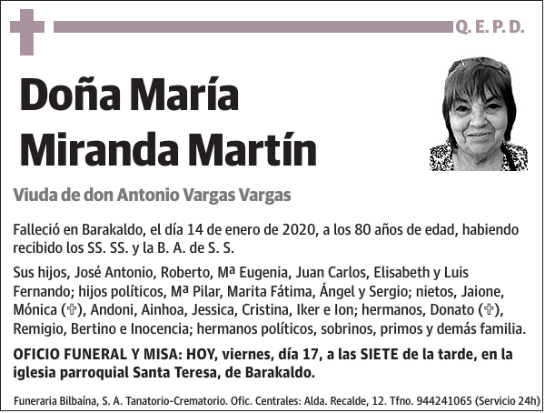 María Miranda Martín