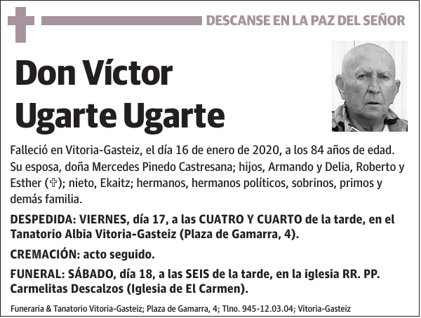 Víctor Ugarte Ugarte