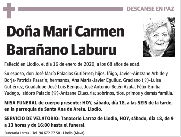 Mari Carmen Barañano Laburu