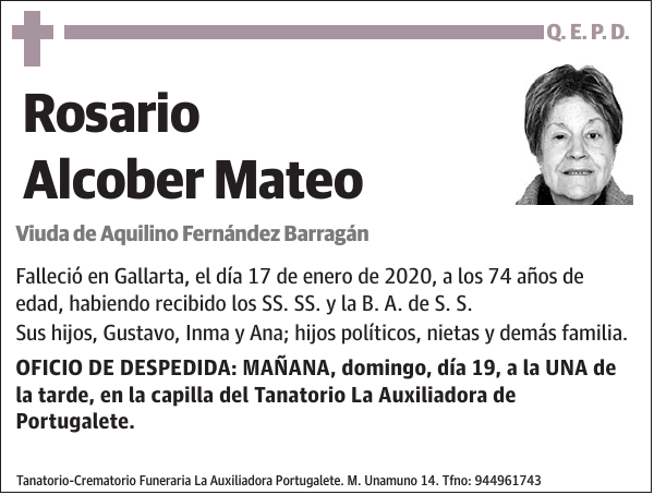 Rosario Alcober Mateo