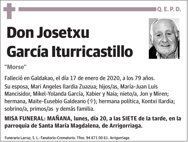 Josetxu García Iturricastillo