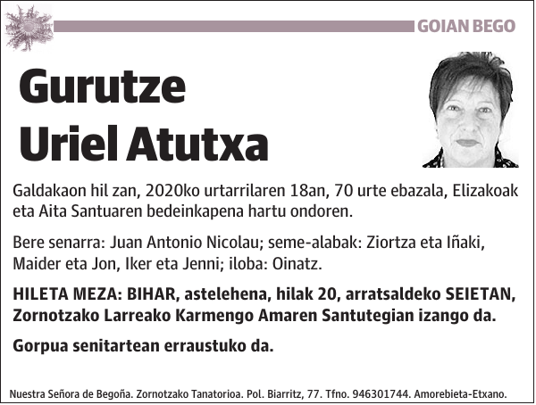 Gurutze Uriel Atutxa