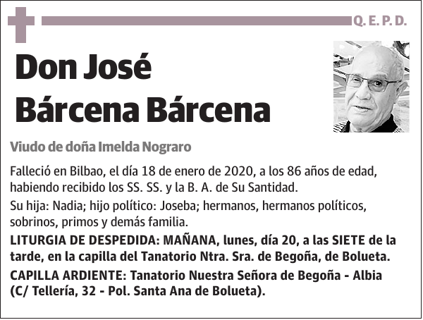 José Bárcena Bárcena