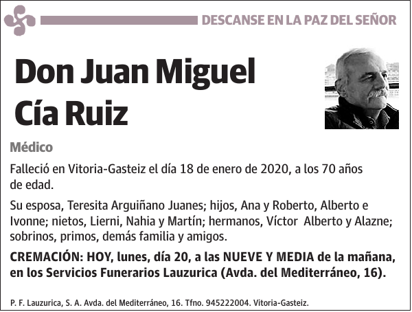 Juan Miguel Cía Ruiz