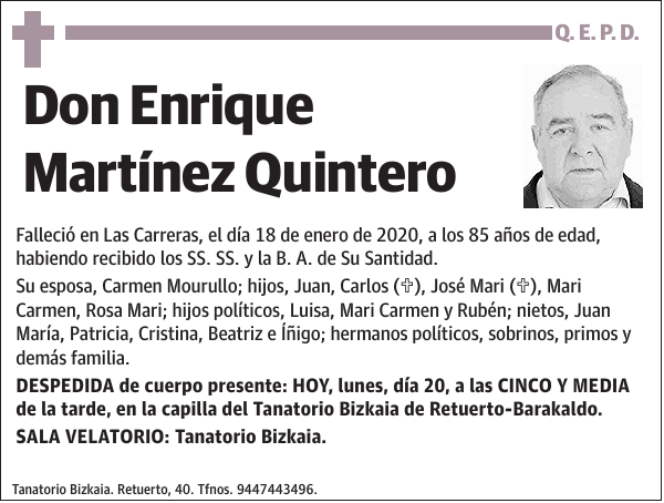 Enrique Martínez Quintero