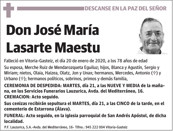 José María Lasarte Maestu