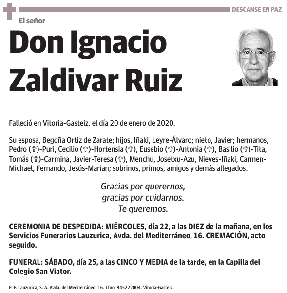 Ignacio Zaldivar Ruiz