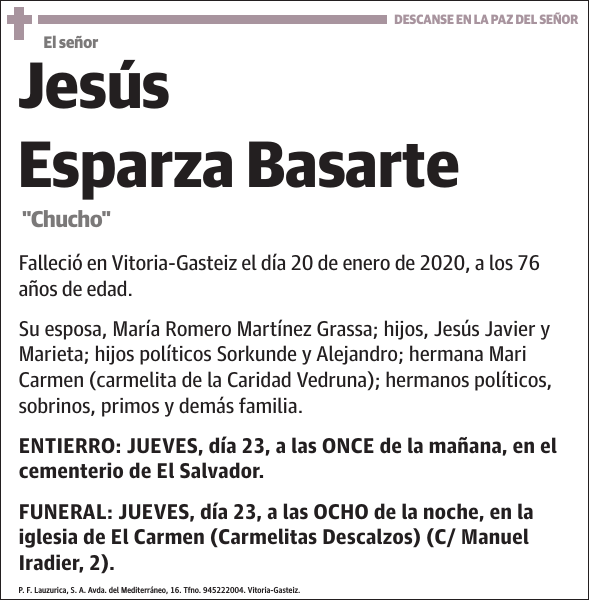 Jesús Esparza Basarte