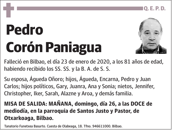 Pedro Corón Paniagua