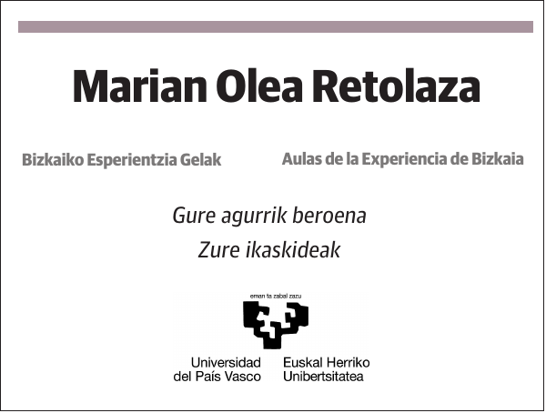 Marian Olea Retolaza