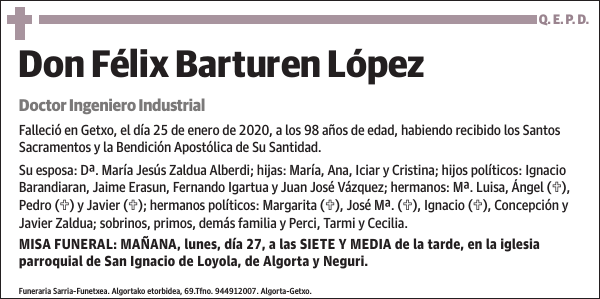 Félix Barturen López