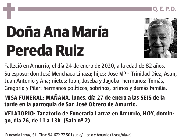 Ana María Pereda Ruiz