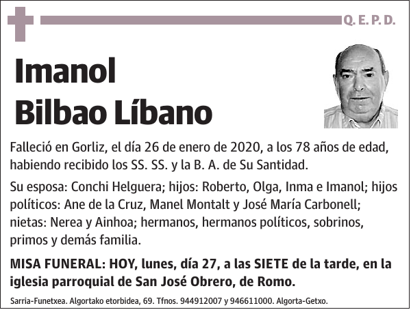 Imanol Bilbao Líbano