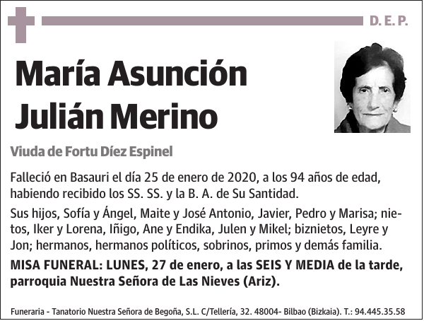 María Asunción Julián Merino